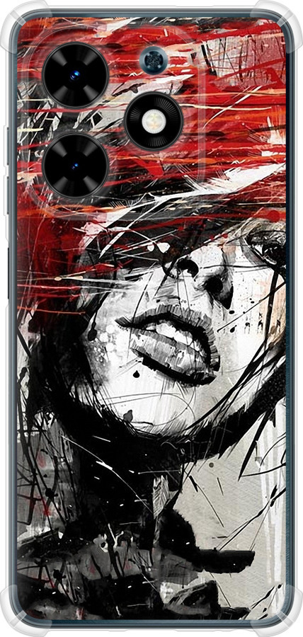 Обличчя дівчини