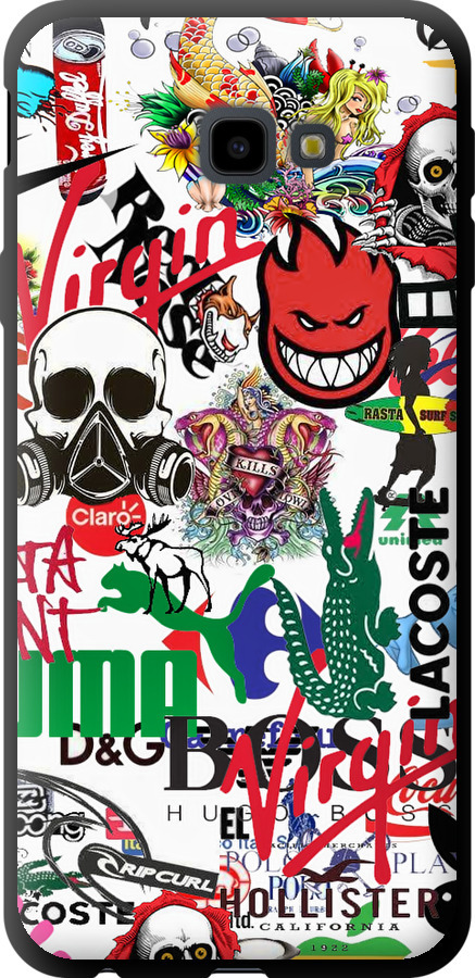 Many different logos