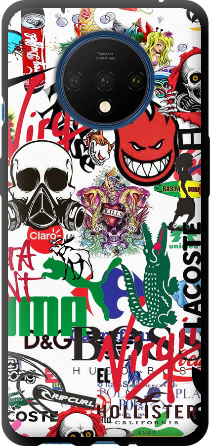 Many different logos