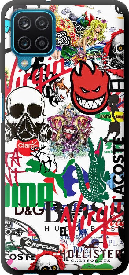 Many different logos