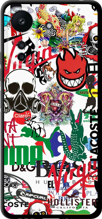 Many different logos
