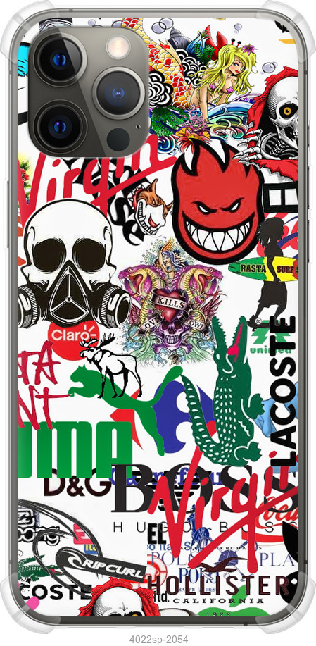 Many different logos