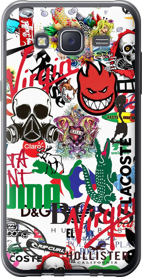 Many different logos