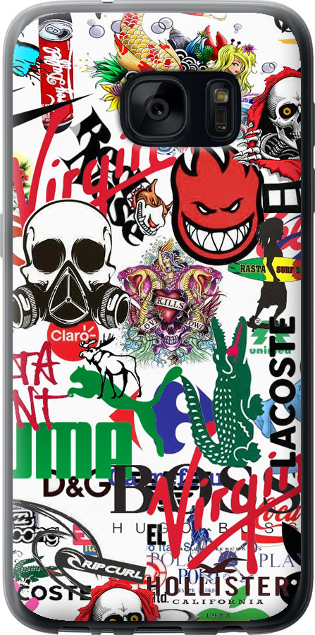 Many different logos