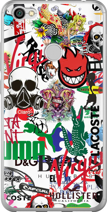 Many different logos