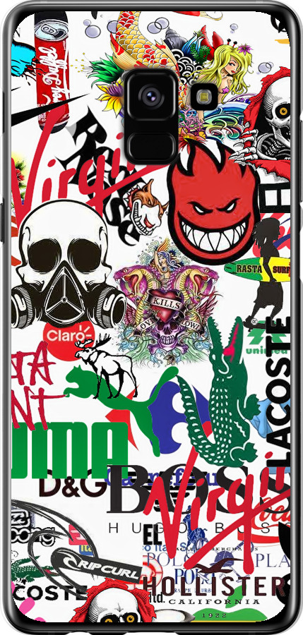 Many different logos