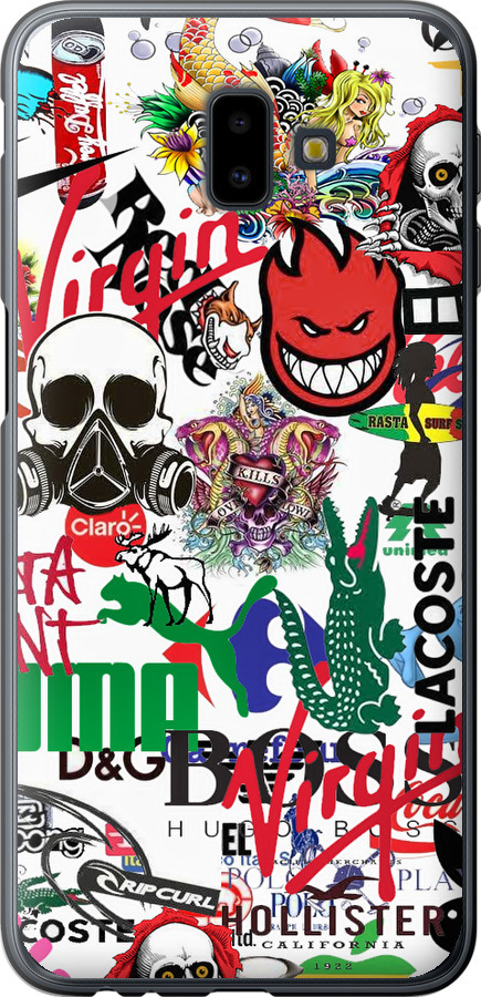 Many different logos