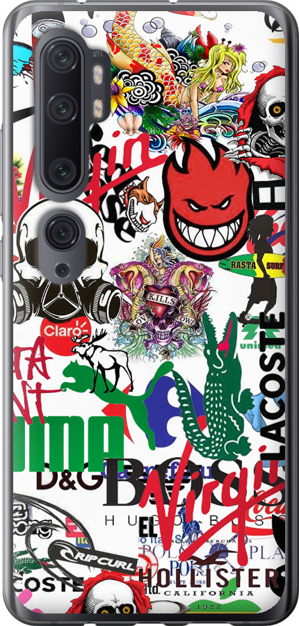 Many different logos