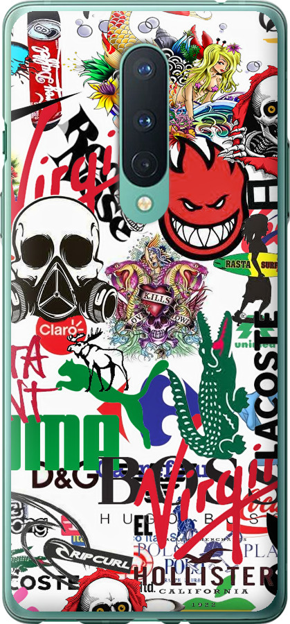 Many different logos