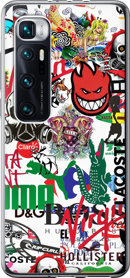 Many different logos