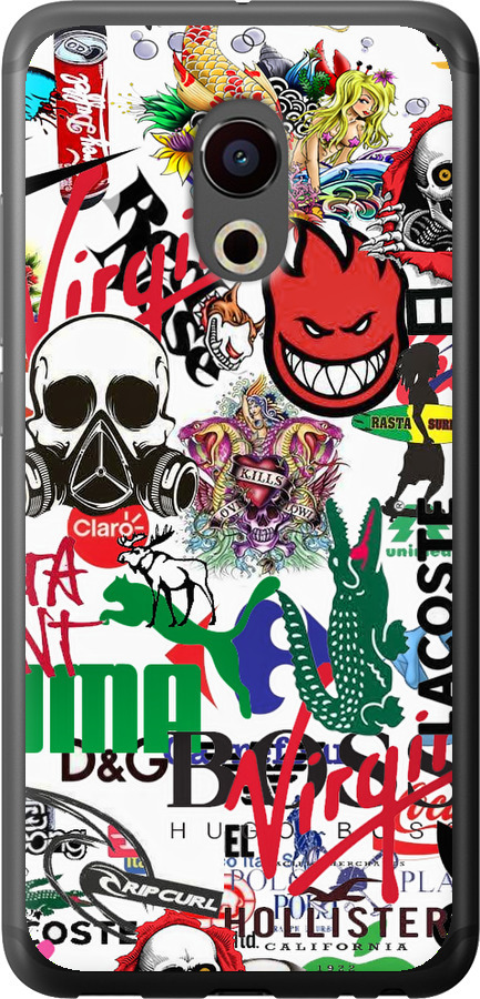 Many different logos