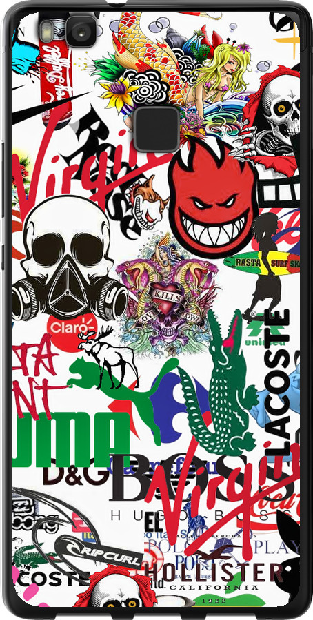 Many different logos