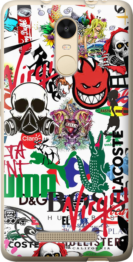 Many different logos
