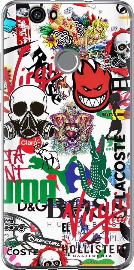 Many different logos