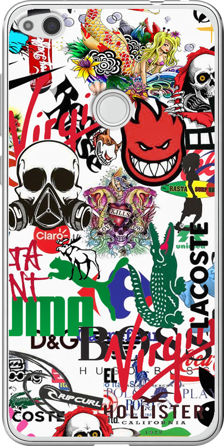 Many different logos