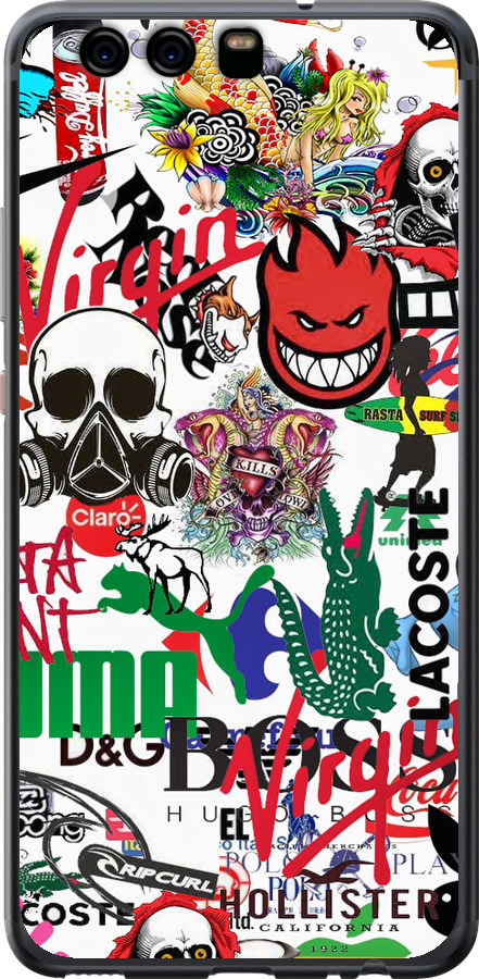 Many different logos