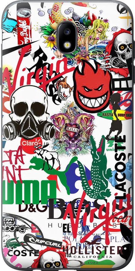 Many different logos