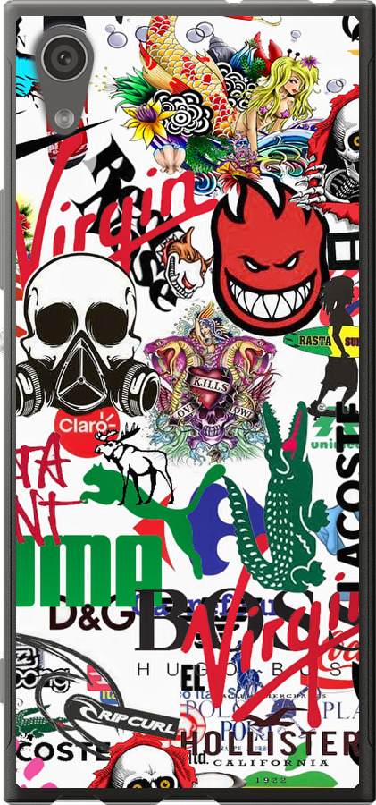 Many different logos