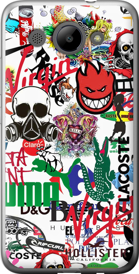 Many different logos