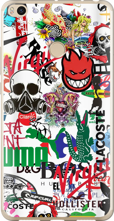 Many different logos