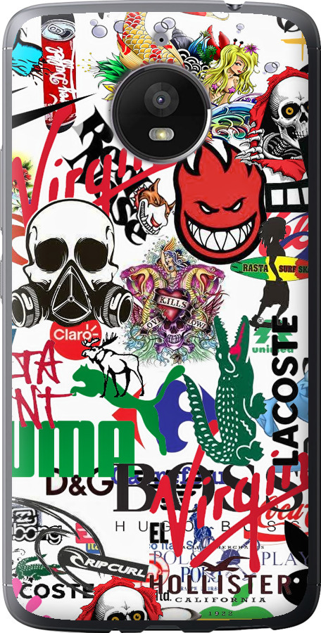 Many different logos
