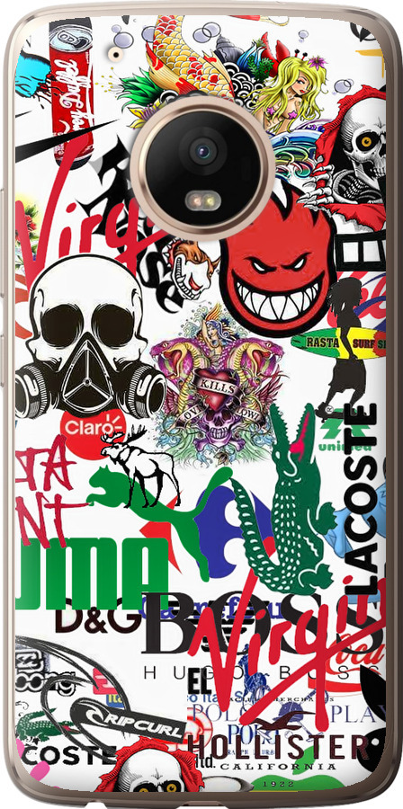 Many different logos