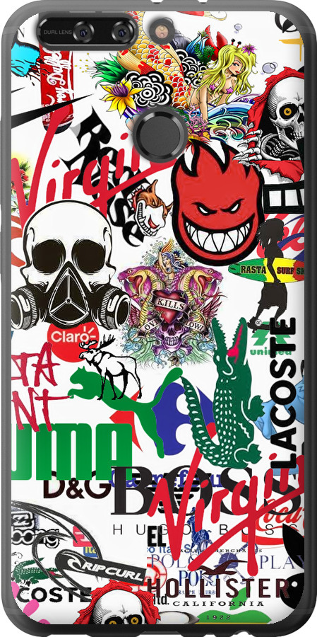 Many different logos