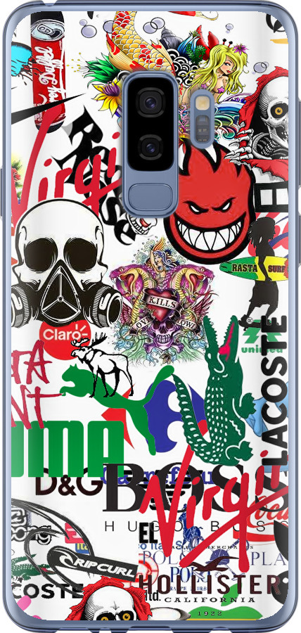Many different logos