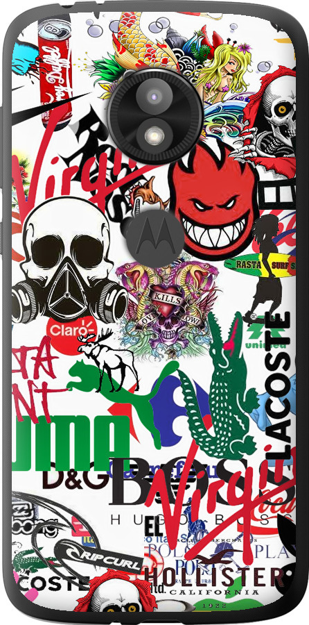 Many different logos