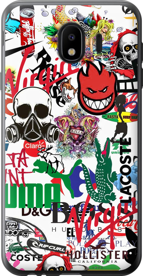 Many different logos