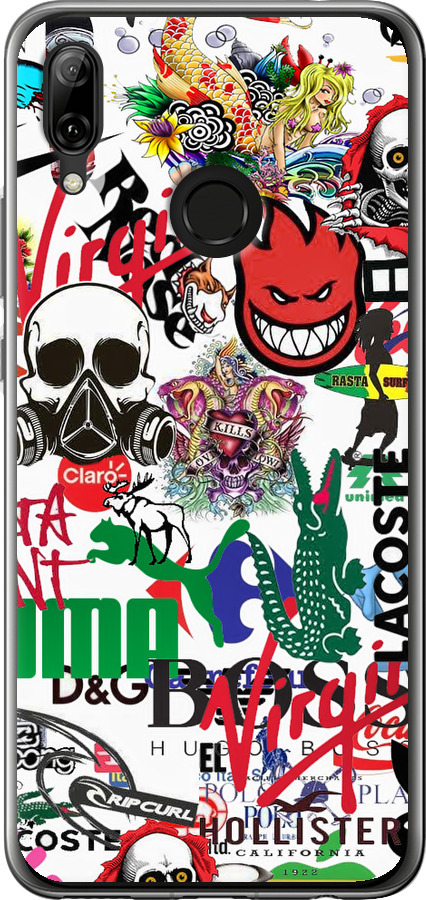 Many different logos