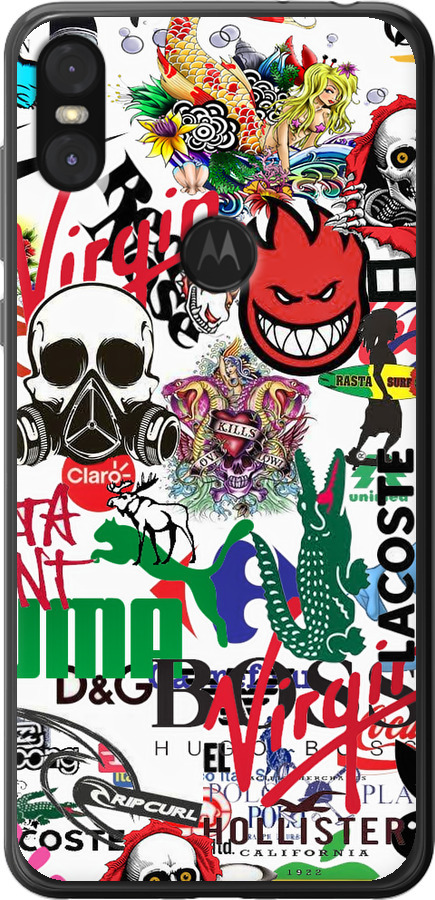 Many different logos