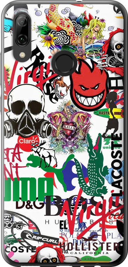Many different logos