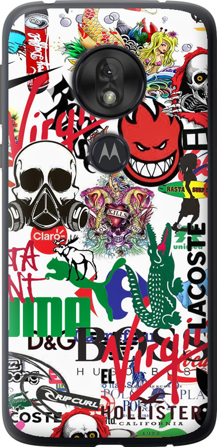 Many different logos