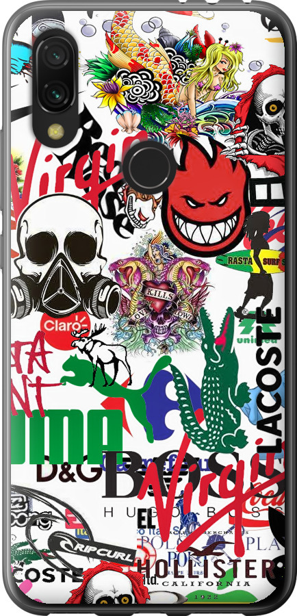 Many different logos