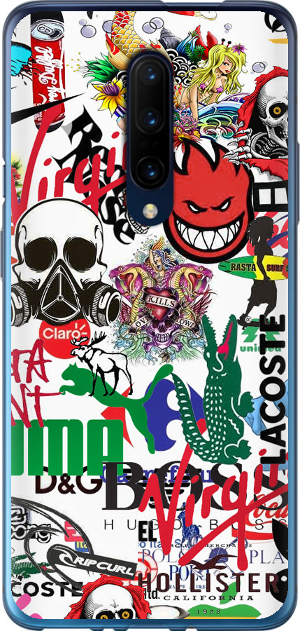 Many different logos