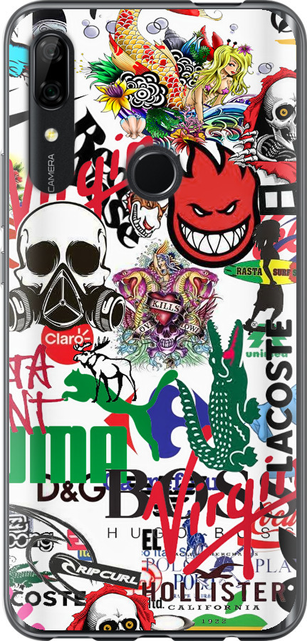 Many different logos