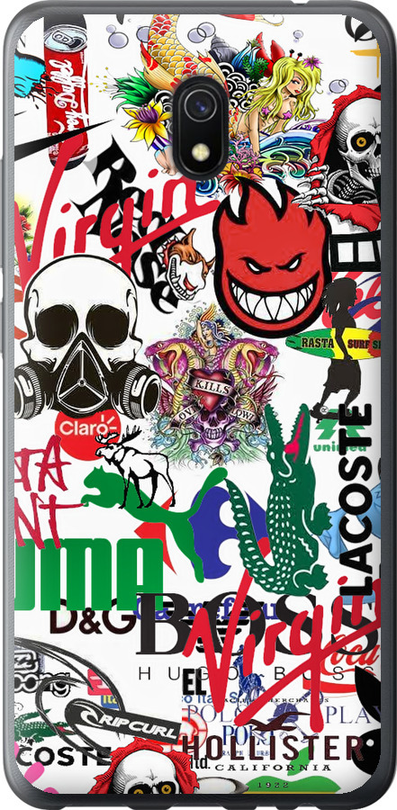 Many different logos