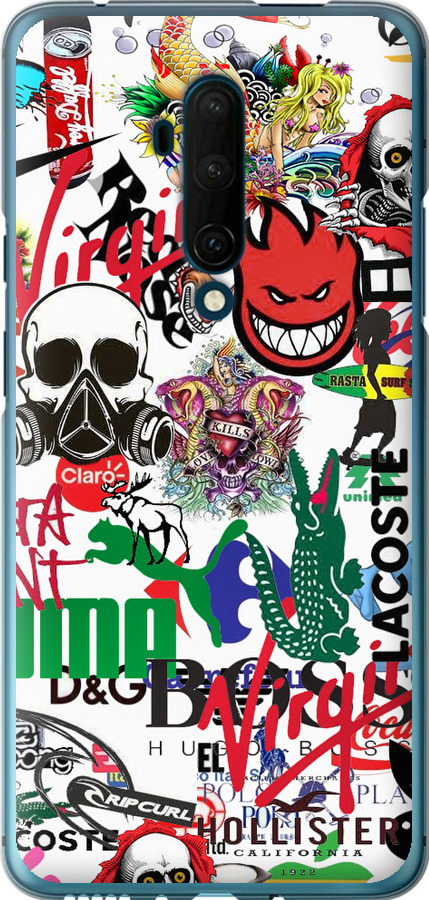 Many different logos