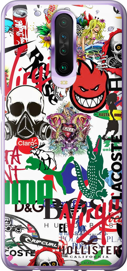 Many different logos