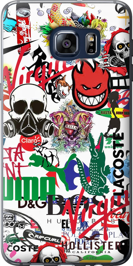 Many different logos