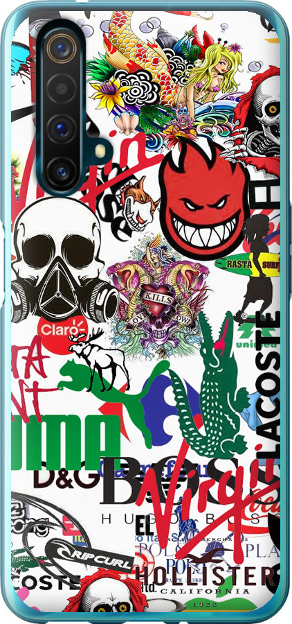 Many different logos