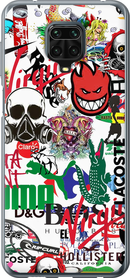 Many different logos
