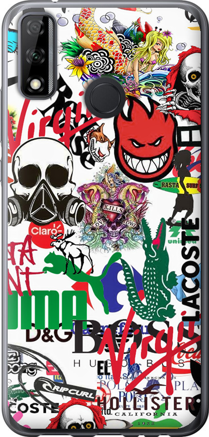 Many different logos