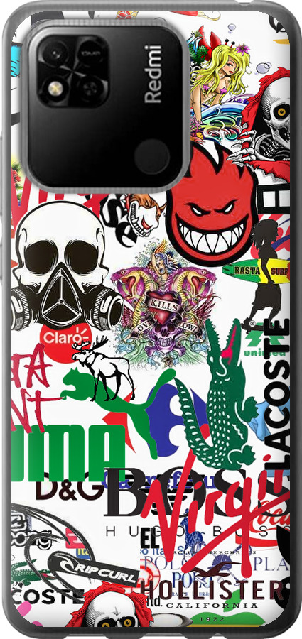 Many different logos