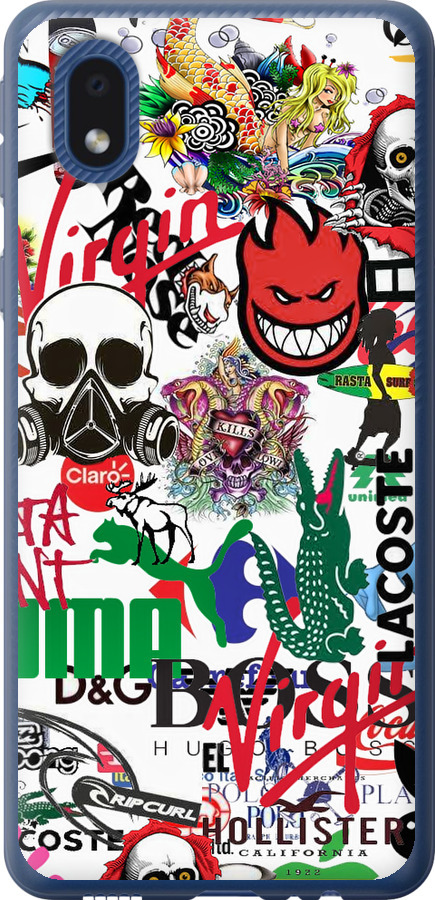 Many different logos
