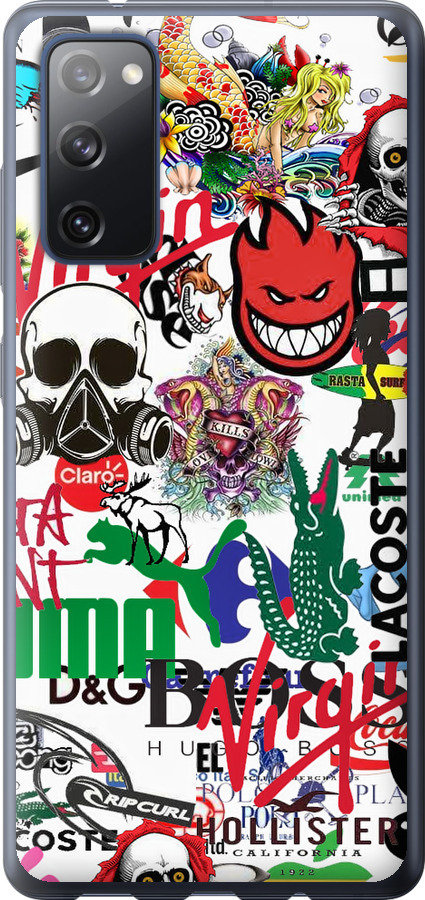 Many different logos
