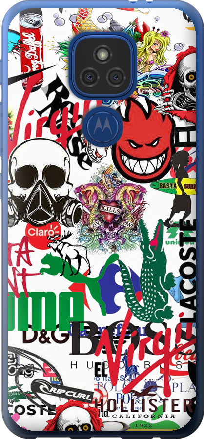 Many different logos