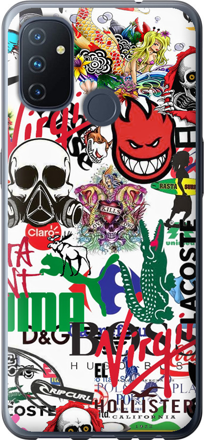 Many different logos