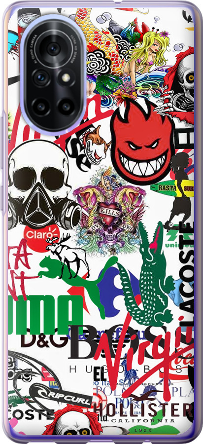 Many different logos